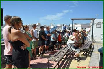 La playa de Ojos de Garza celebra el día grande de sus fiestas con misa y procesión/Agustin Cabrera/TF.